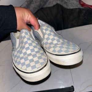 Kids Checkered Vans